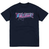 Thrasher Vice Logo Tee Navy Blue