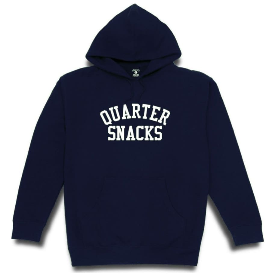Quarter Snacks Classic Arch Hoodie Navy