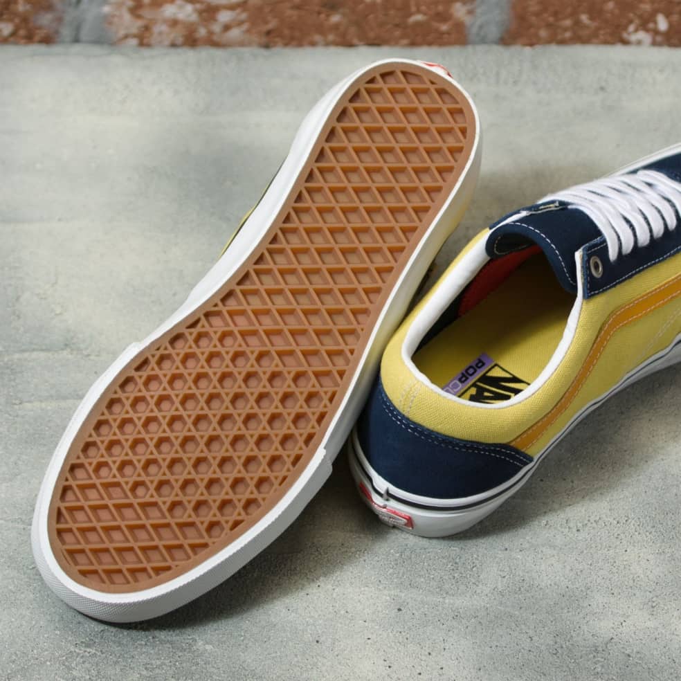 Vans v36og old skool navy yellow Outlet