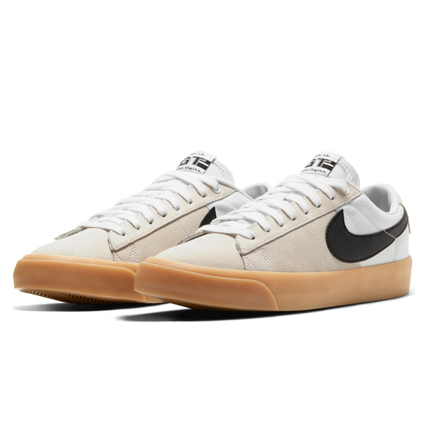Nike SB Blazer Low Pro GT White/Black/White - Orchard Skateshop