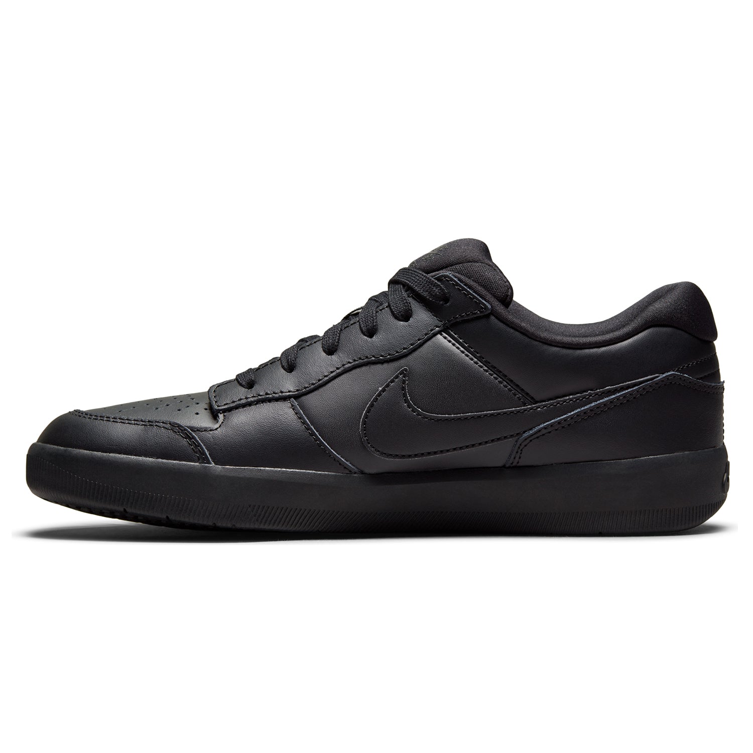 Nike SB Force 58 Premium Leather Black/Black Orchard Skateshop