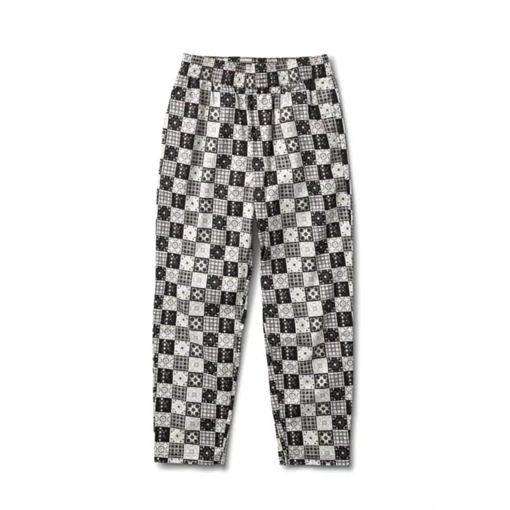 Vans Checkerboard Track Pants Women's Small Black S White Check Mark Trac  New | eBay