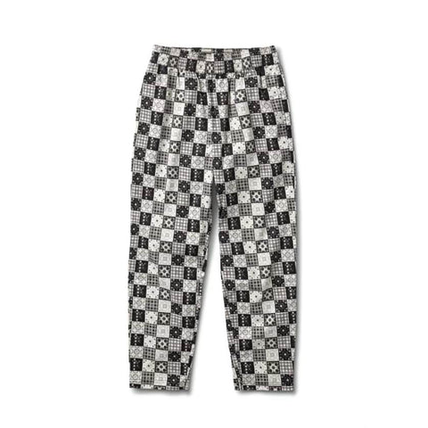 Benton Checker Easy Pant | Black | Vans