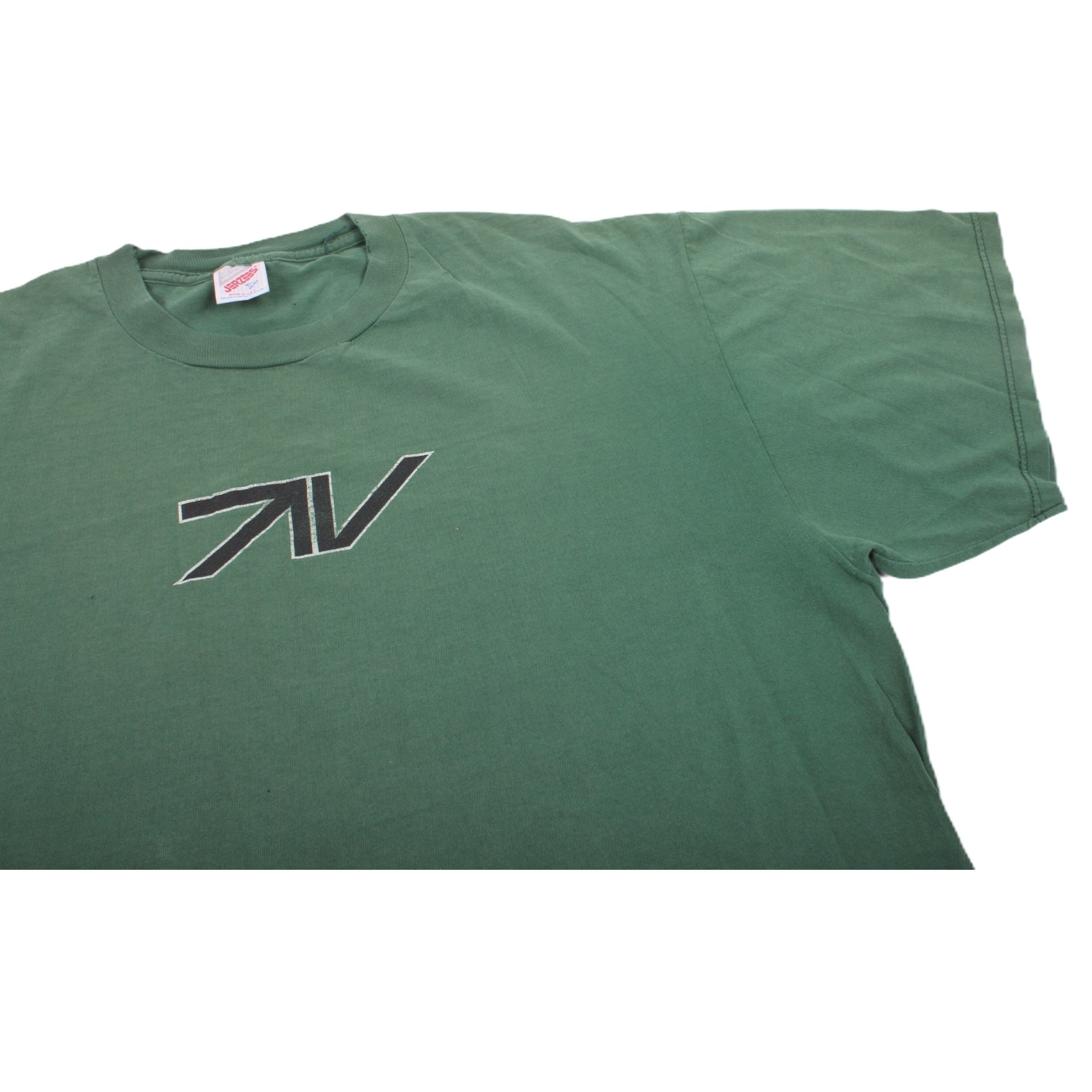 Overripe TV Television Skateboards Tee Shirt Green XL (1991)