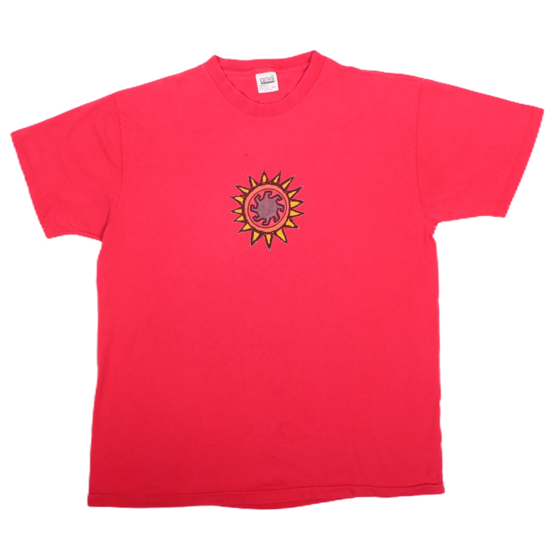 Overripe New Deal Tee Mike Vallely Elephant Solar Red XL (1991