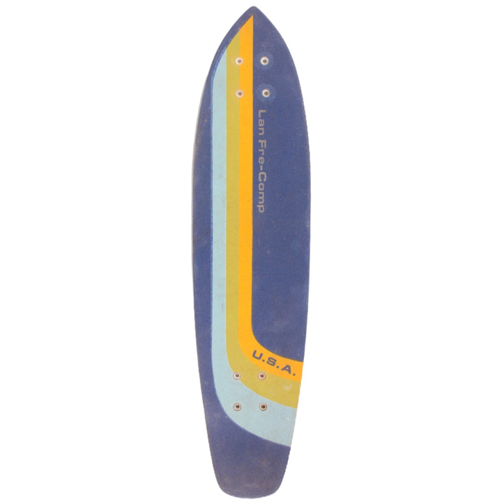 Overripe Fiberglass Deck Lan Pro-Comp Blue 1977