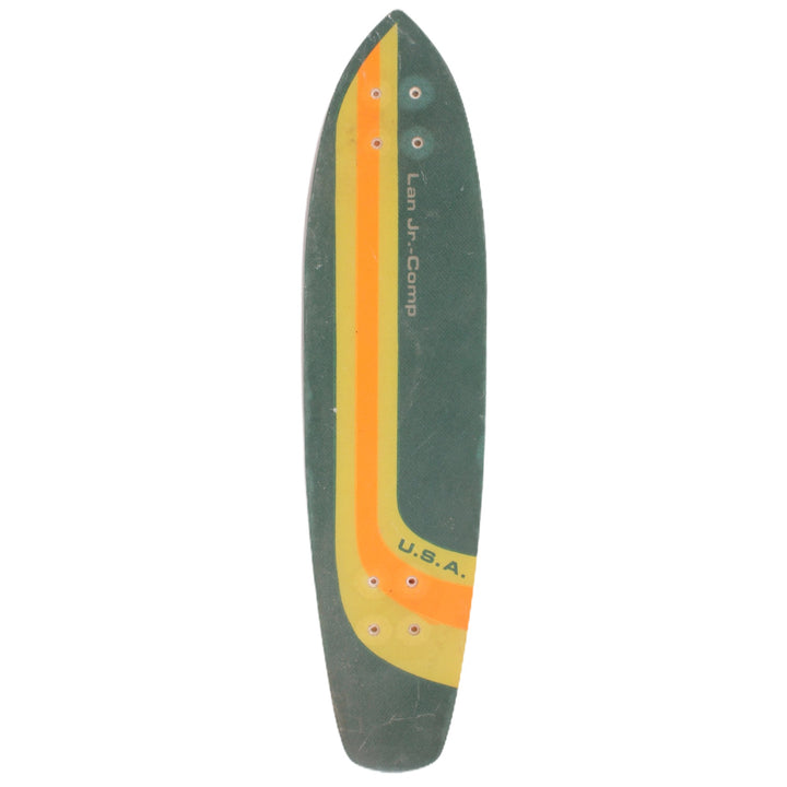 Overripe Fiberglass Deck Lan Pro-Comp Green 1977