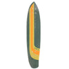Overripe Fiberglass Deck Lan Pro-Comp Green 1977