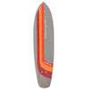 Overripe Fiberglass Deck Lan Pro-Comp Grey 1977