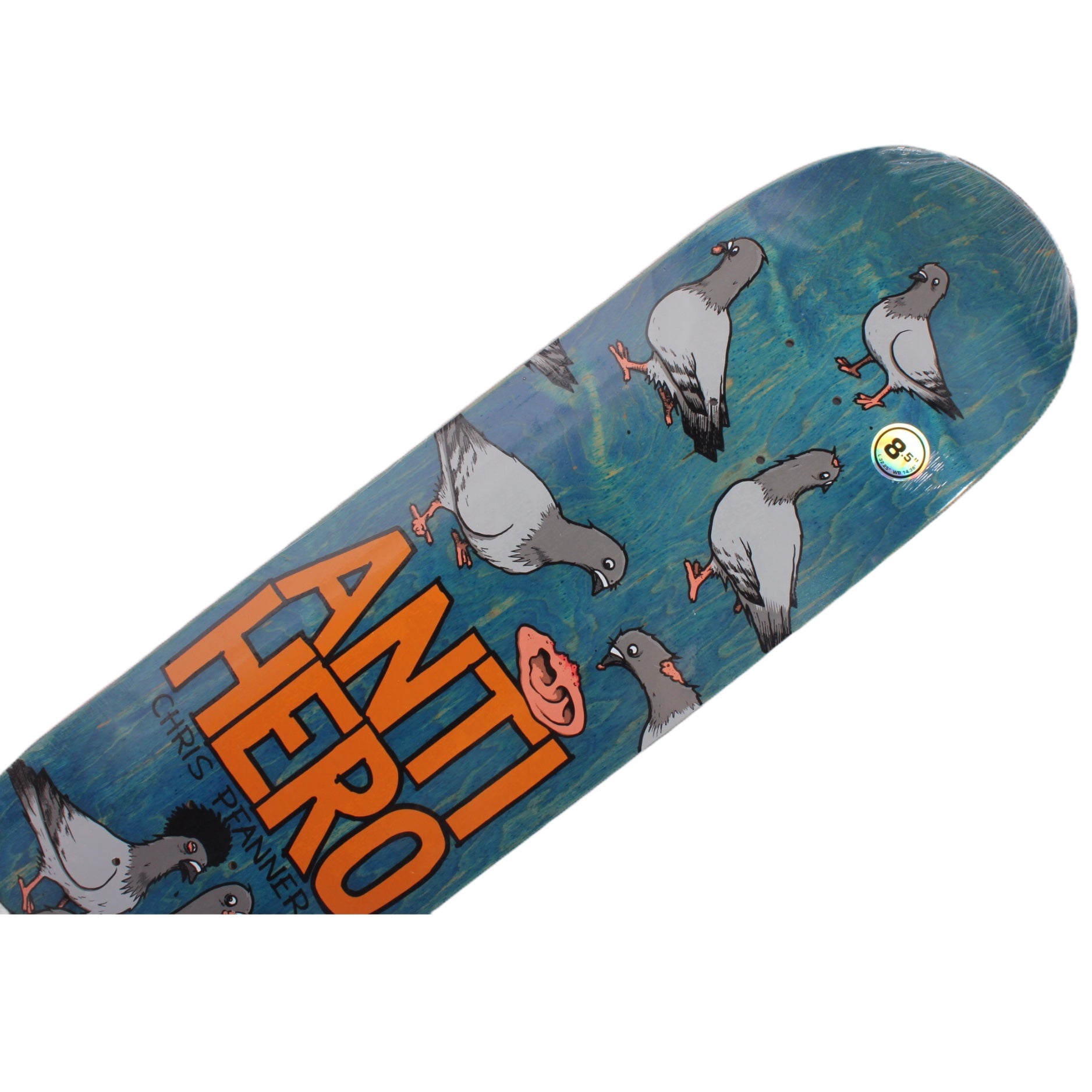 Overripe Anti Hero Set of 3 Decks Flock of Pigeons 2015s Allen 8.06&quot; Gerwer 8.25&quot; Pfanner 8.5&quot;