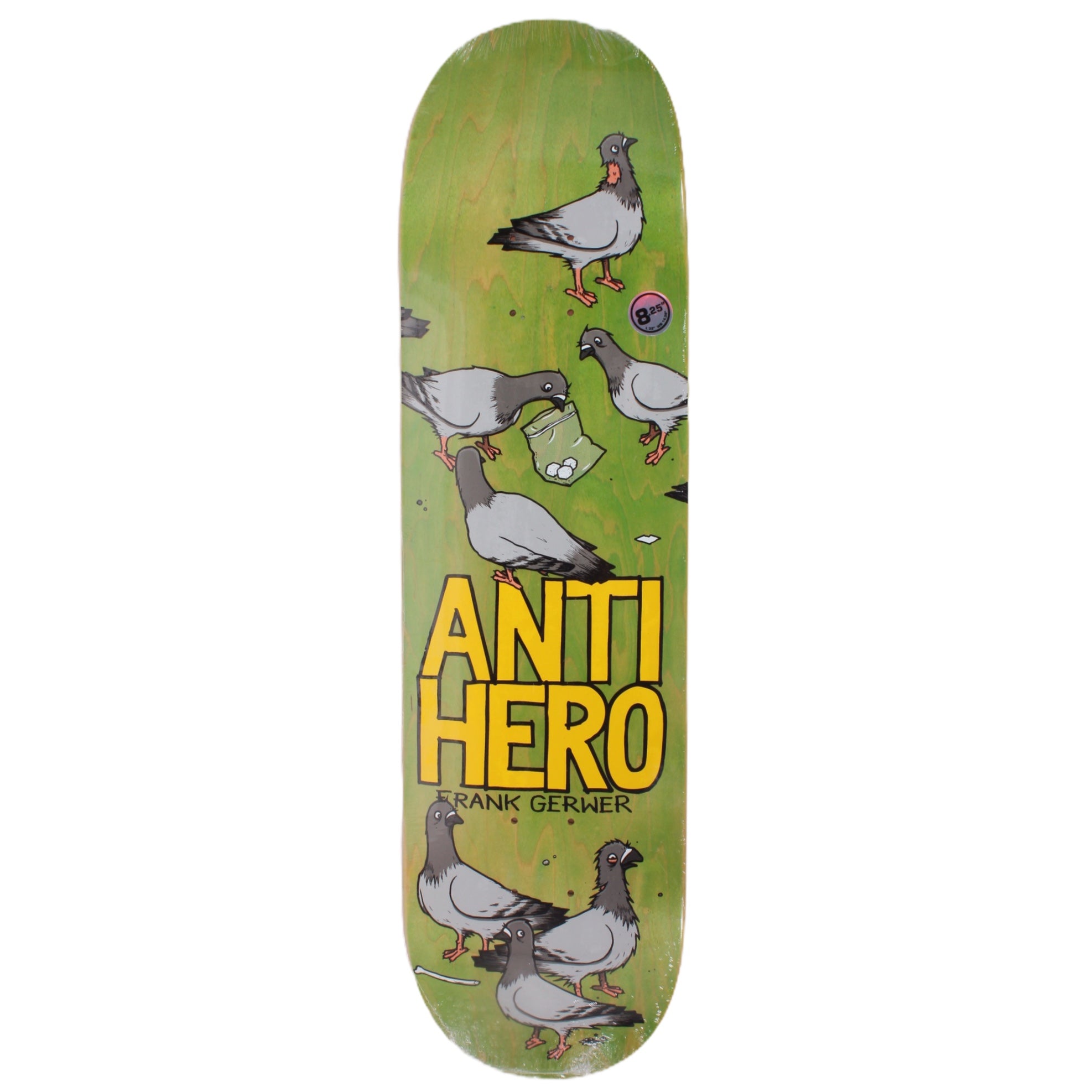 Overripe Anti Hero Set of 3 Decks Flock of Pigeons 2015s Allen 8.06&quot; Gerwer 8.25&quot; Pfanner 8.5&quot;
