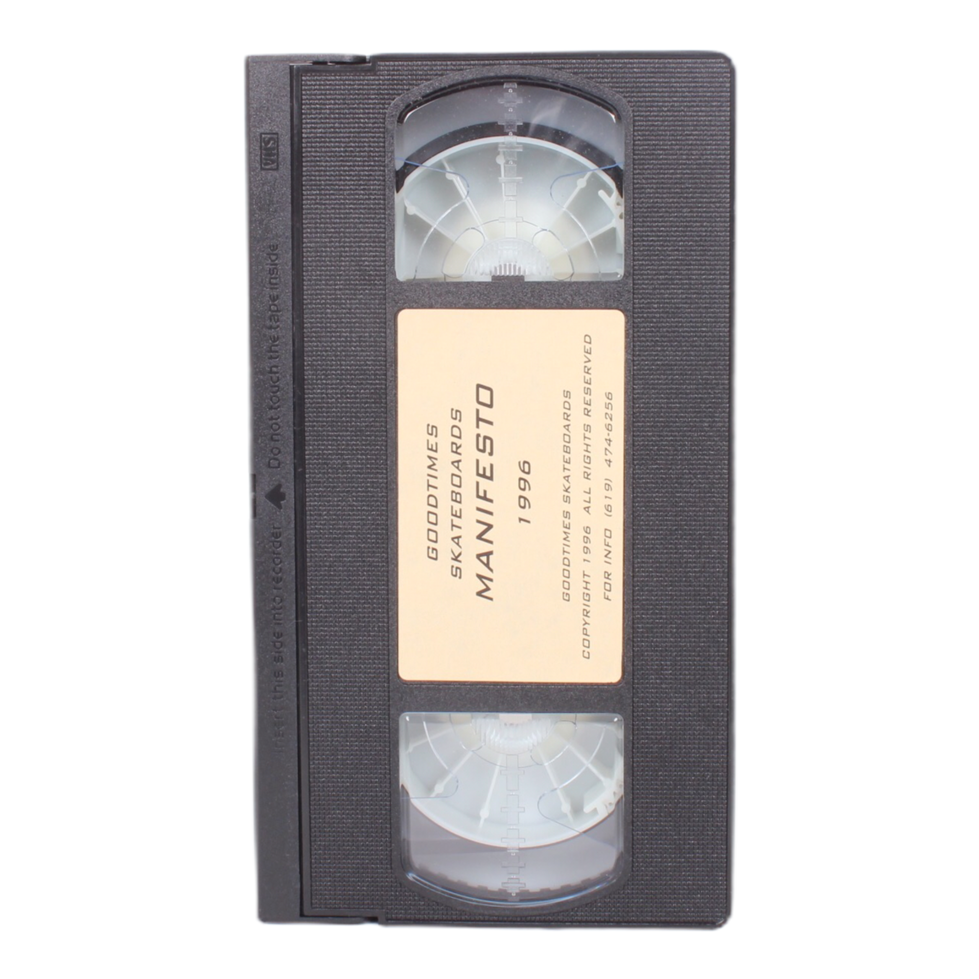 Goodtimes Manifesto VHS (1996) - Orchard Skateshop Goodtimes Manifesto VHS (1996) - Orchard Skateshop