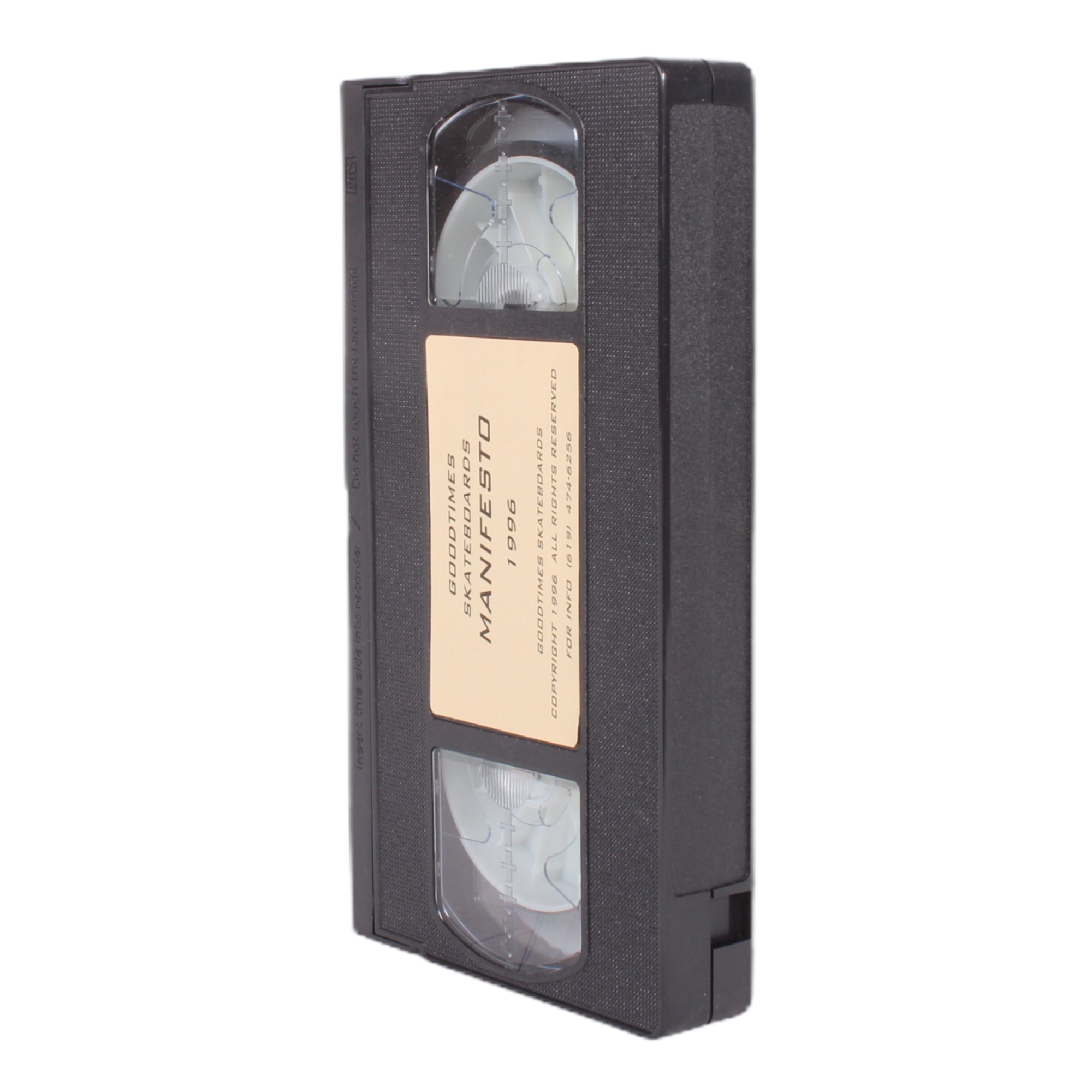 Goodtimes Manifesto VHS (1996) - Orchard Skateshop Goodtimes Manifesto VHS (1996) - Orchard Skateshop