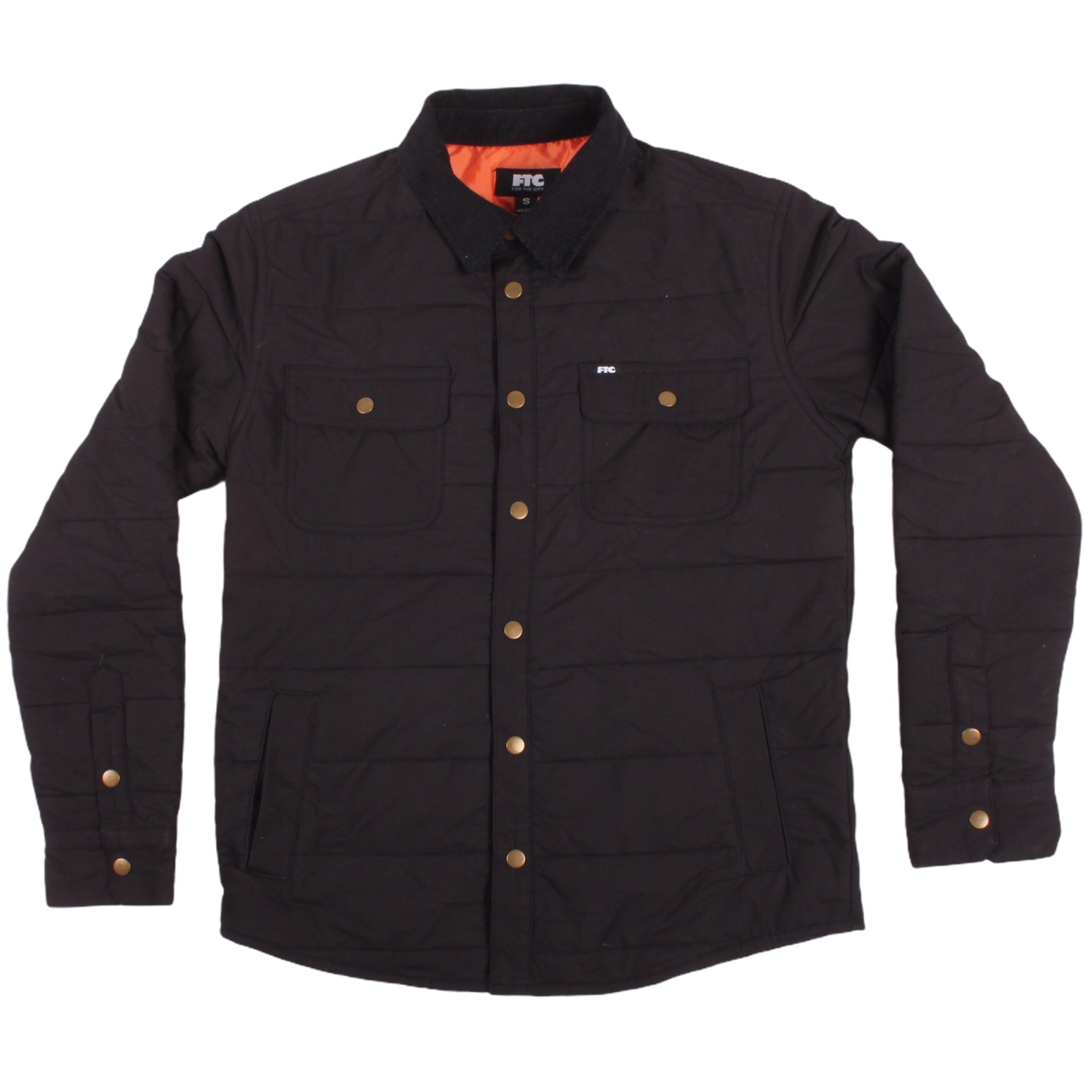 Overripe FTC Quilted Jacket Small - Orchard Skateshop