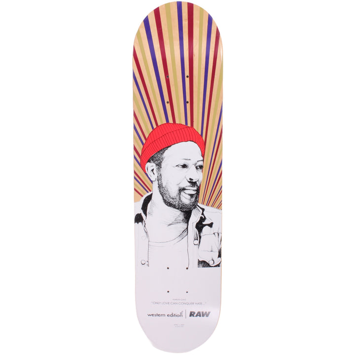 Overripe RAW x Western Edition Marvin Gaye Deck (2009) 7.5"