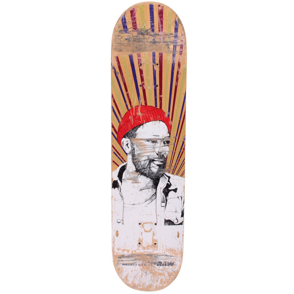 Overripe RAW x Western Edition Marvin Gaye Deck (Skated) (2009