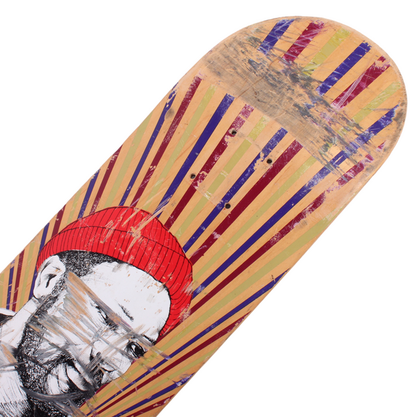 Overripe RAW x Western Edition Marvin Gaye Deck (Skated) (2009