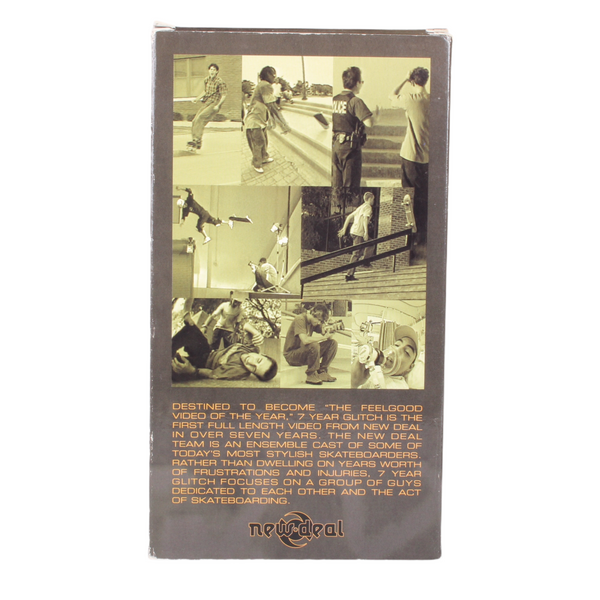 New Deal 7 Year Glitch VHS (2002) - Orchard Skateshop