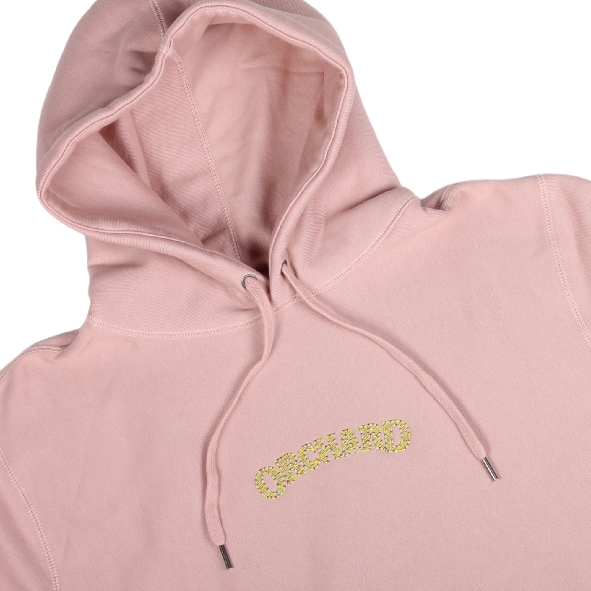 Orchard Embroidered Text Logo Crossweave Hood Rose/Zodiac