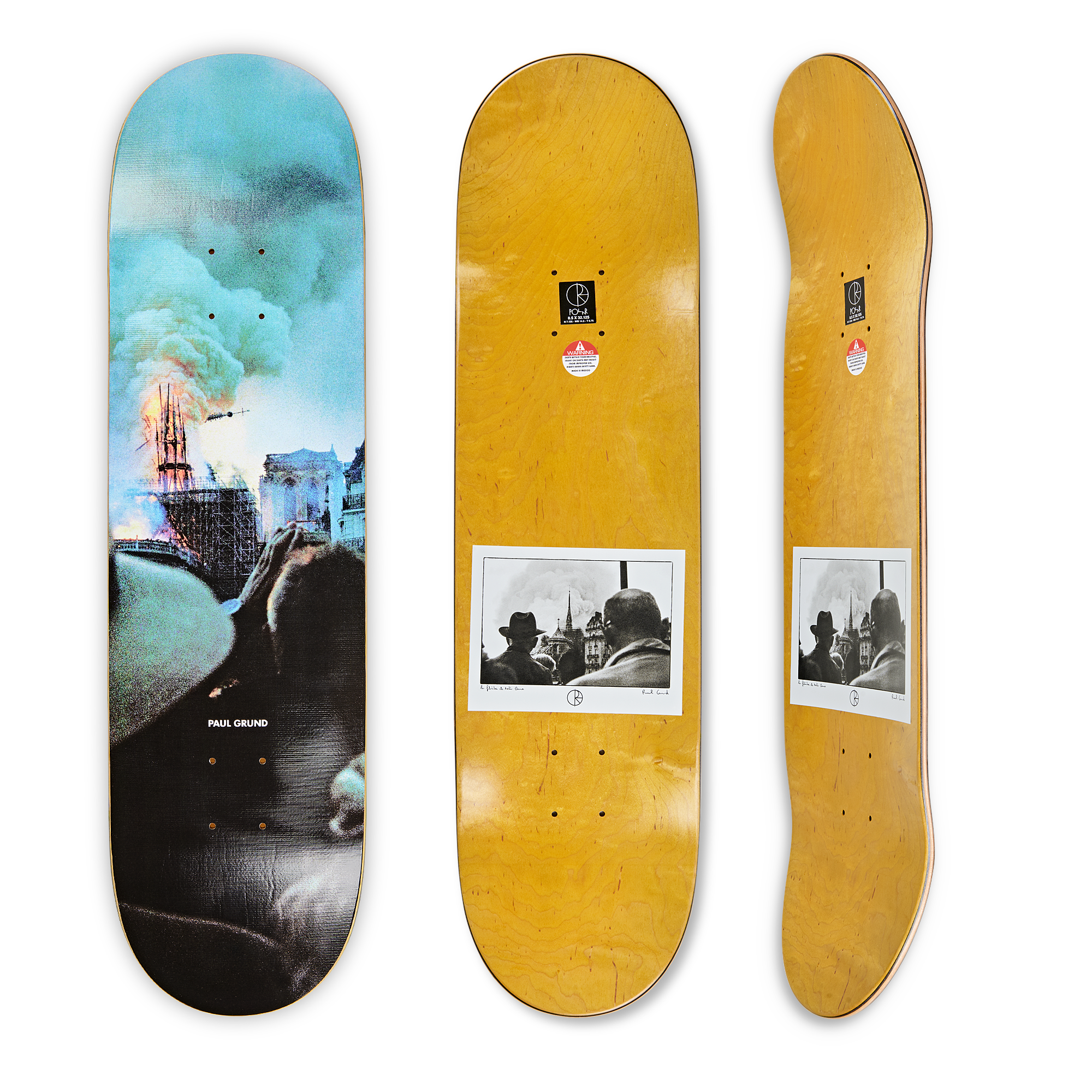 Polar Paul Grund Notre Dame Slick Deck 8.125"