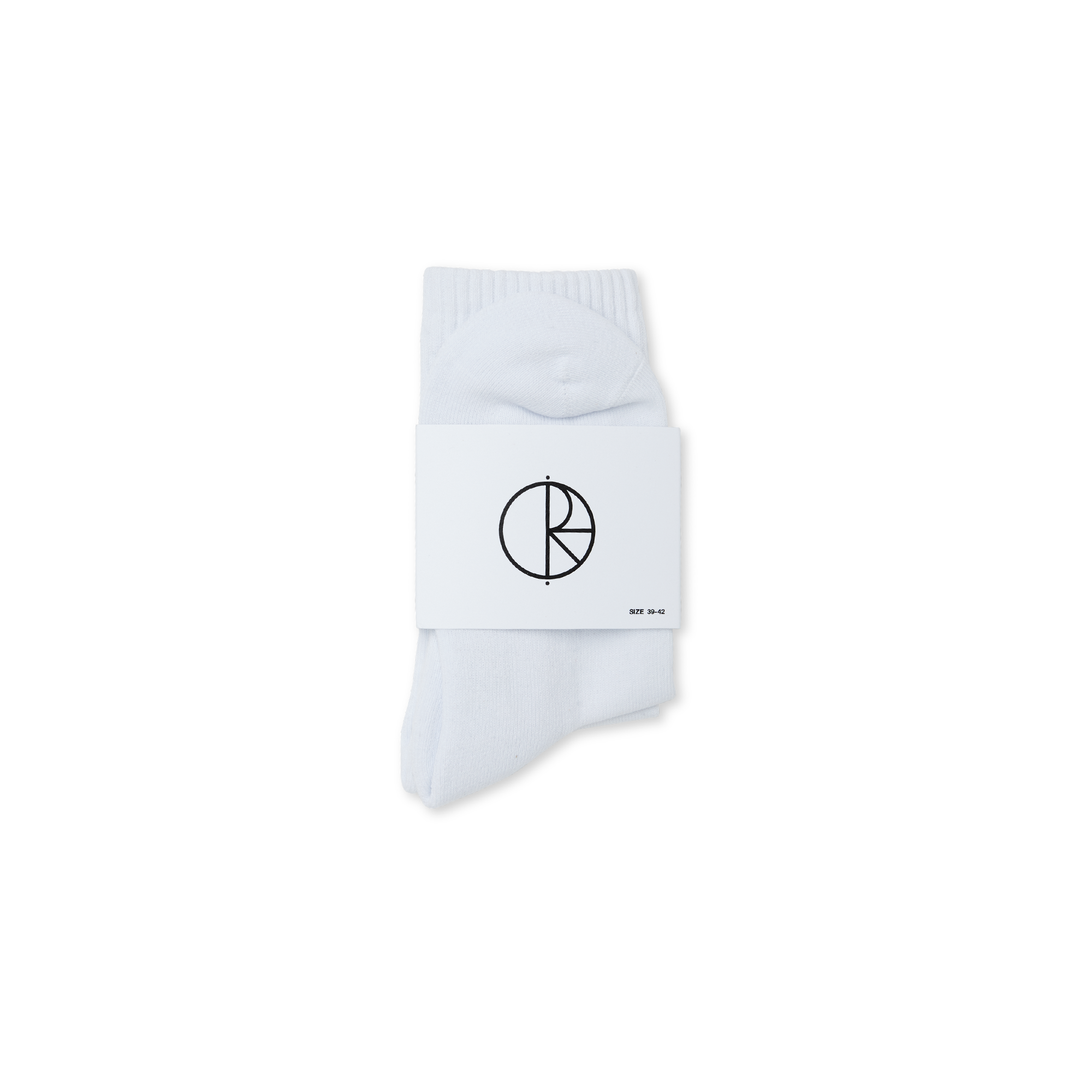 Polar Skate Co. Basic Socks White