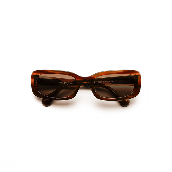 Polar Skate Co. X Sun Buddies Junior Jr. Sunglasses Lava - Orchard
