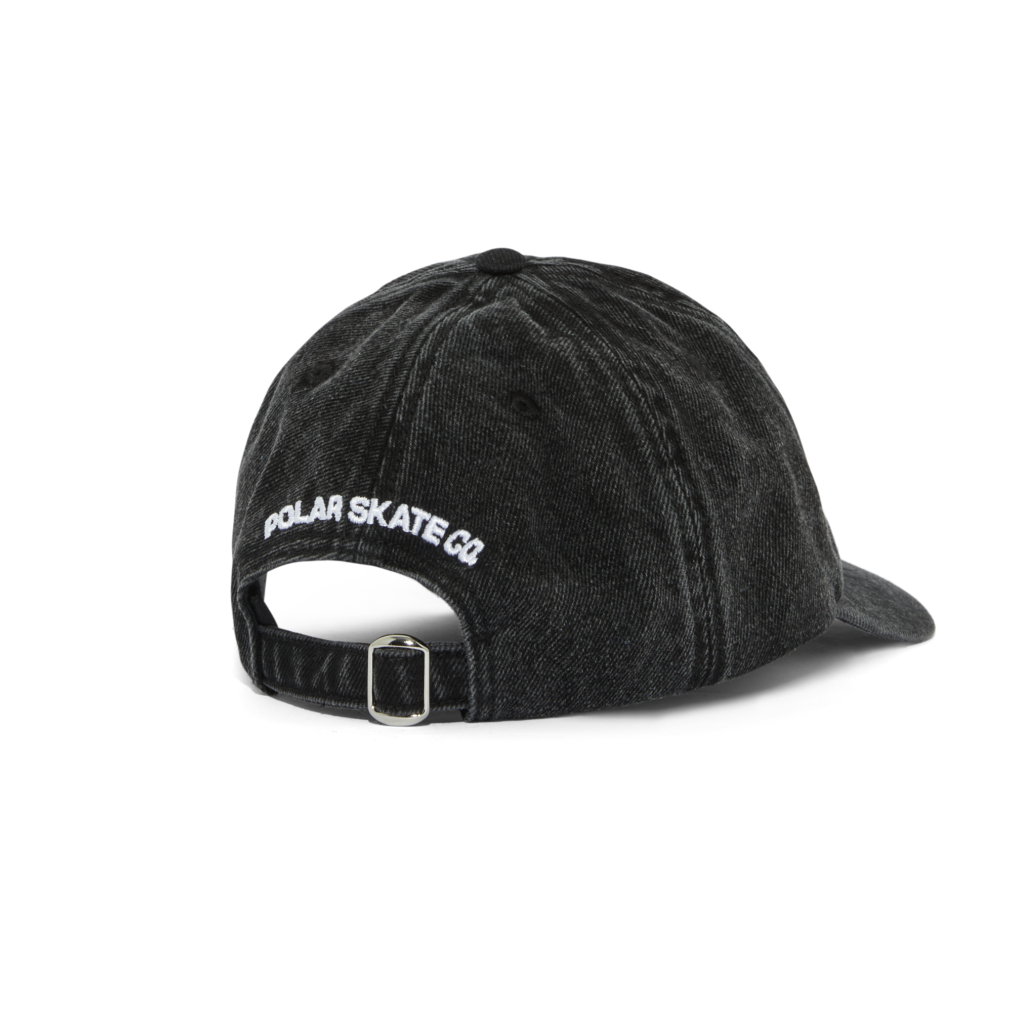 Polar Skate Co Denim Cap Dark Black