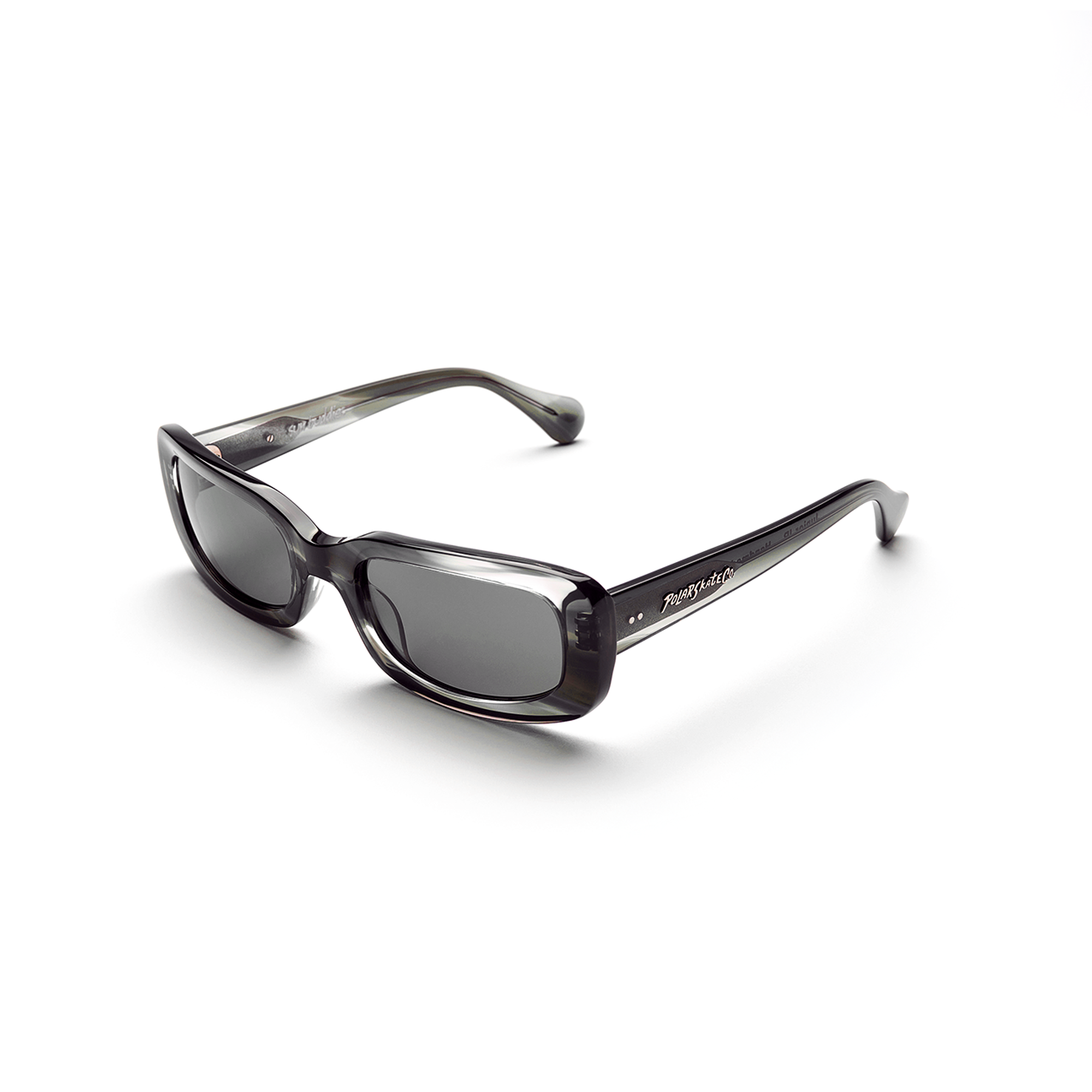 Polar Skate Co. X Sun Buddies Junior Jr. Sunglasses Black Smoke