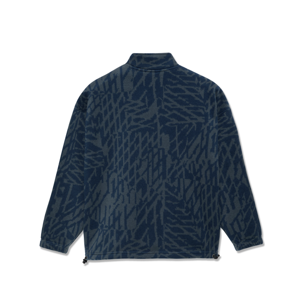 Polar Skate Co TK Fleece Pullover Blue/Grey - Orchard Skateshop