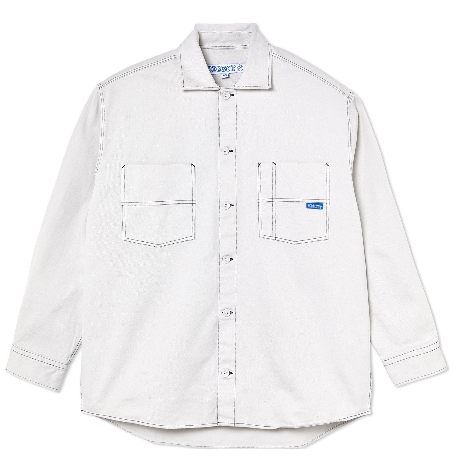 Polar Skate Co. Big Boy Shirt Washed White