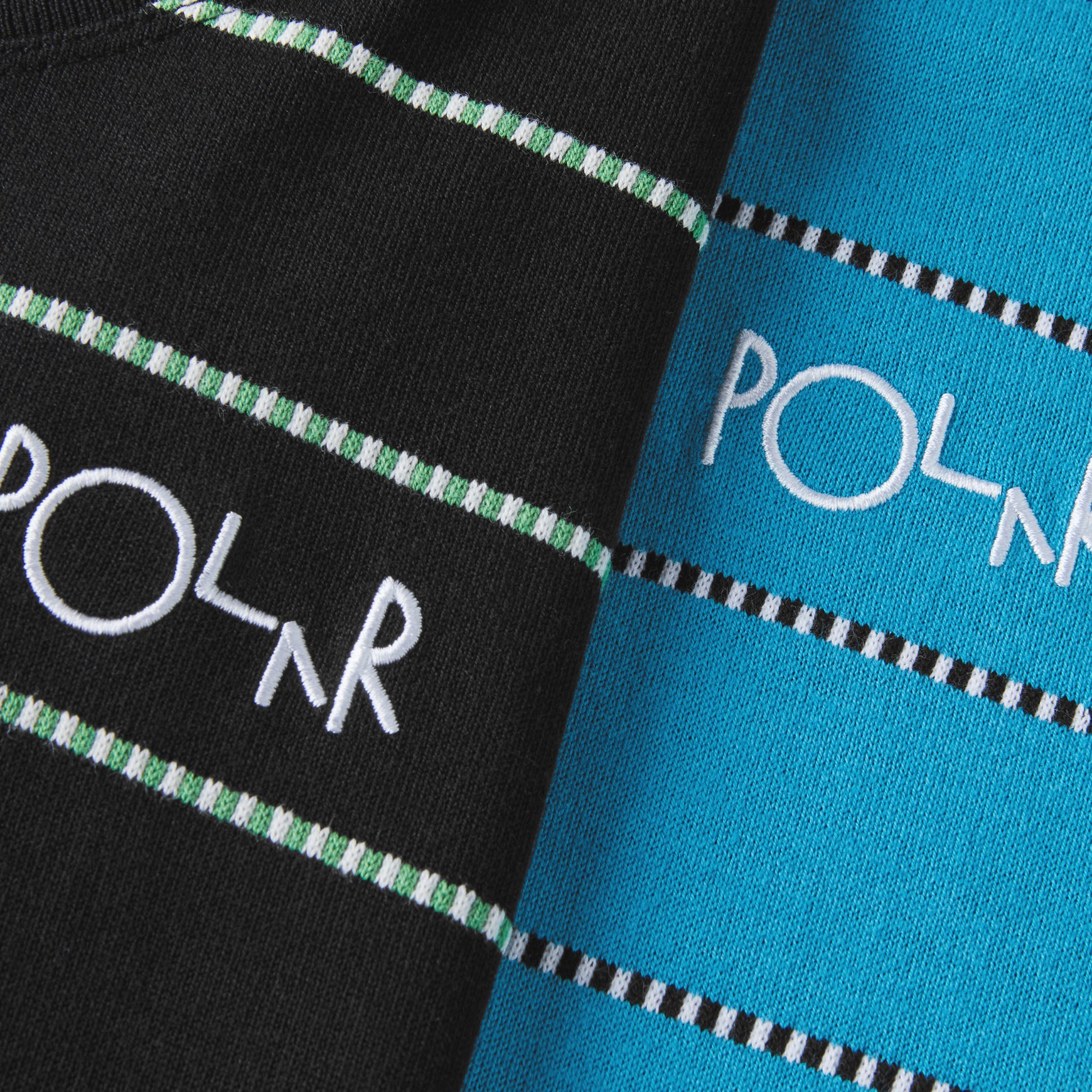 Polar Skate Co. Checkered Surf Tee Black