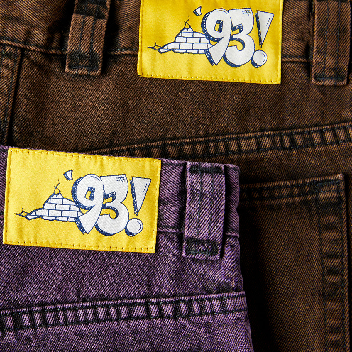 Polar Skate Co. &#39;93! Denim Purple/Black