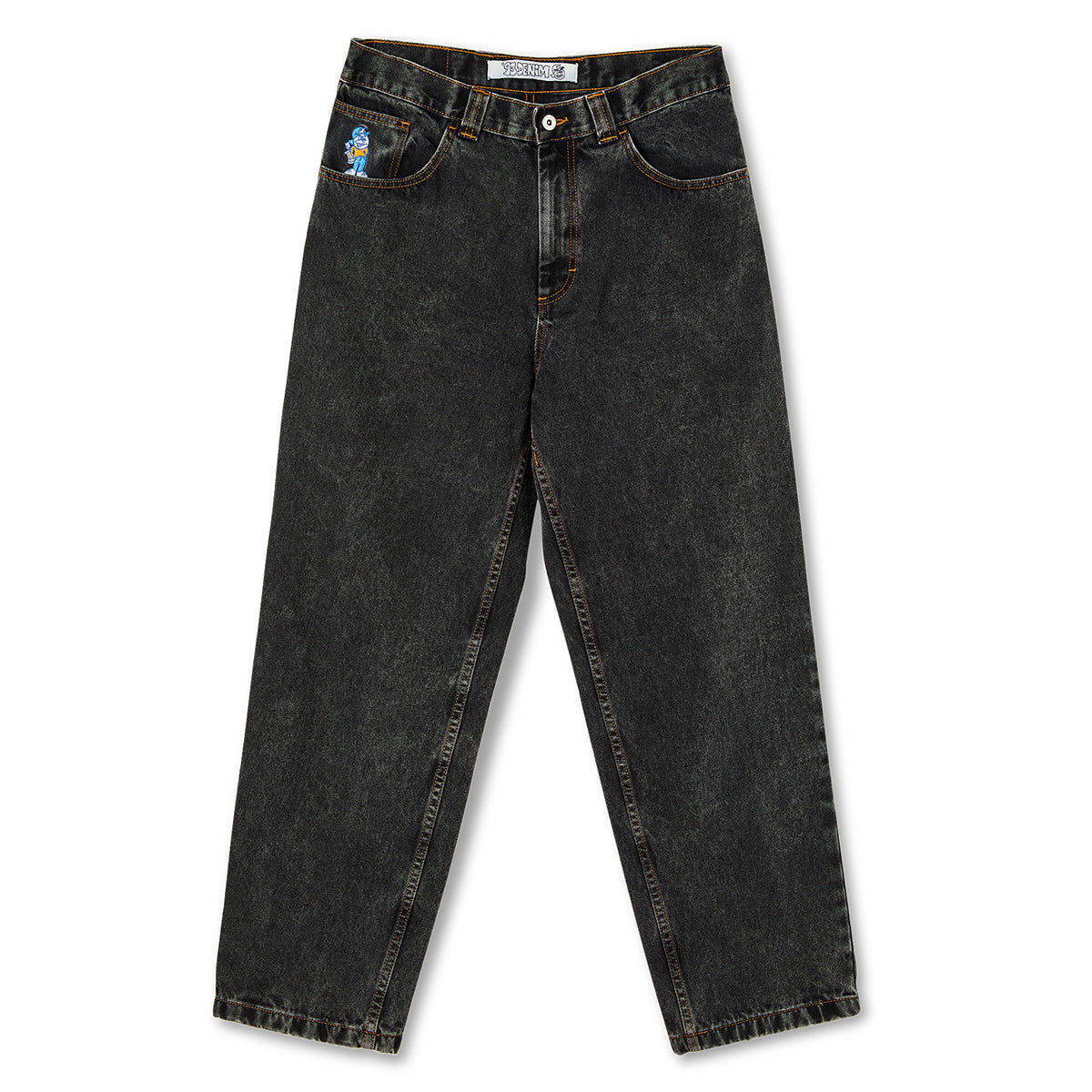 polar skate 93 デニム washedblack Polar Skate Co. '93! Denim Washed Black - Orchard Skateshop