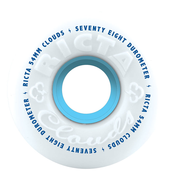 Ricta Wheels Clouds 78A White 54mm