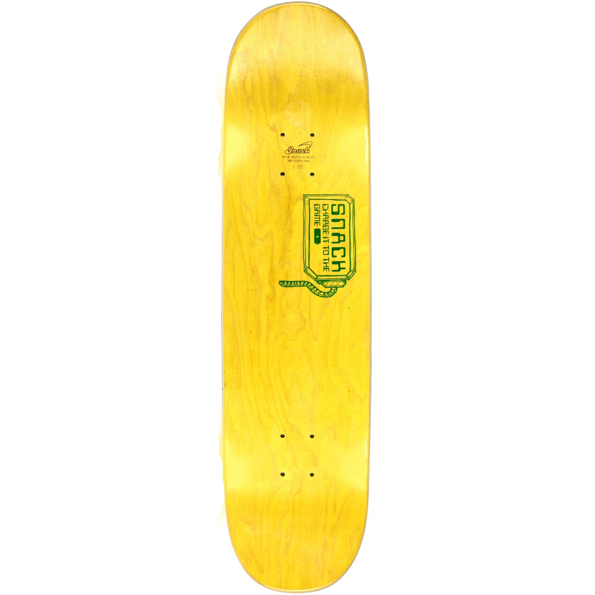 Snack G Kode Screen Deck 8.125" (Green Stain)
