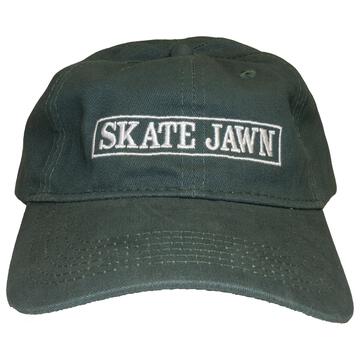 Skate Jawn Cover Box 6 Panel Hat Green