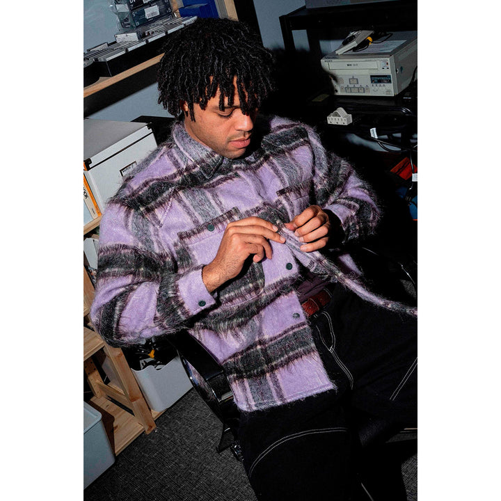 Quasi Ecco Flannel Shirt Lavender