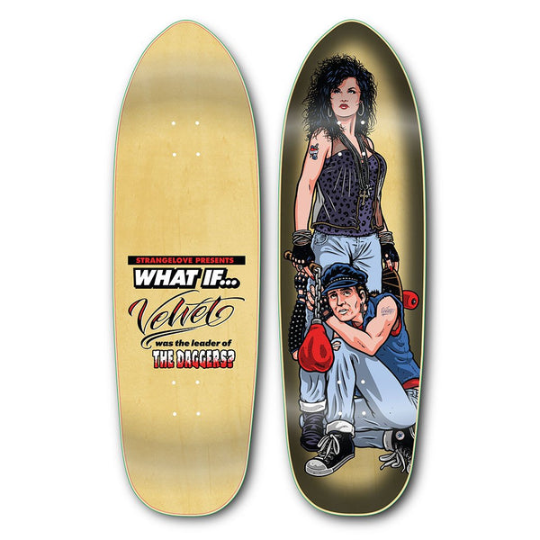 krooked SEAN CLIVER strangelove サイン入りデッキ StrangeLove Sean Cliver Velvet Deck 10