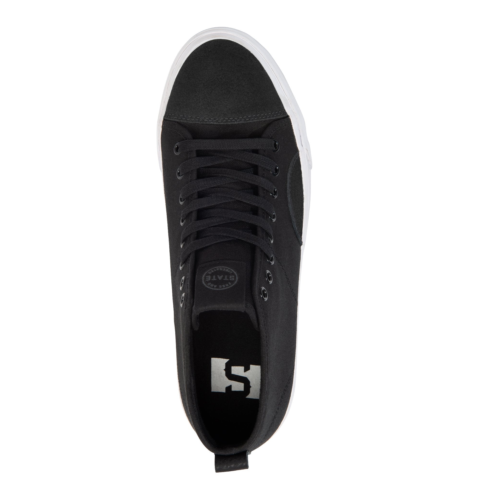 State Footwear Harlem Uptown Black/White