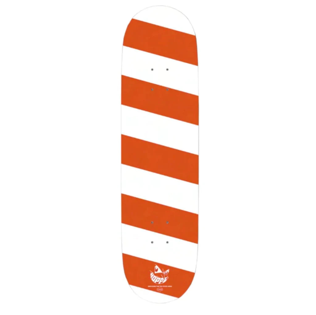 Hopps x Labor Barrier Deck Orange/White 8.0"