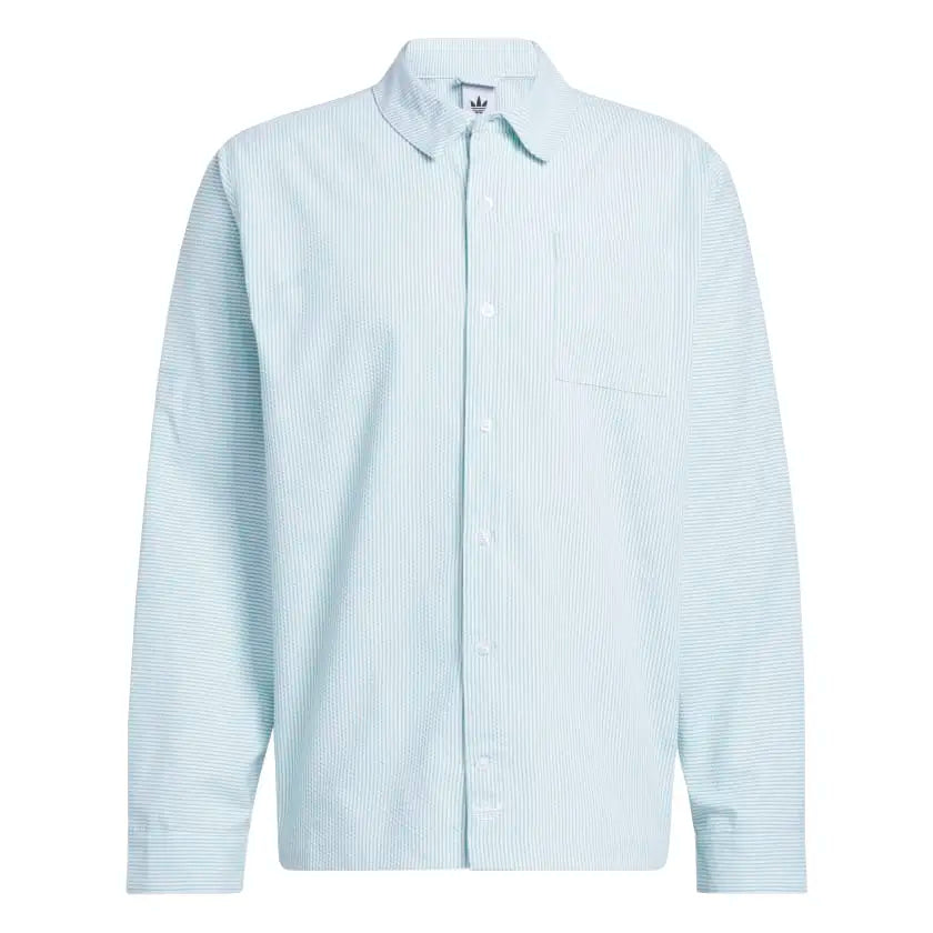 Adidas Shmoo Button Up Seersucker Orchard Skateshop