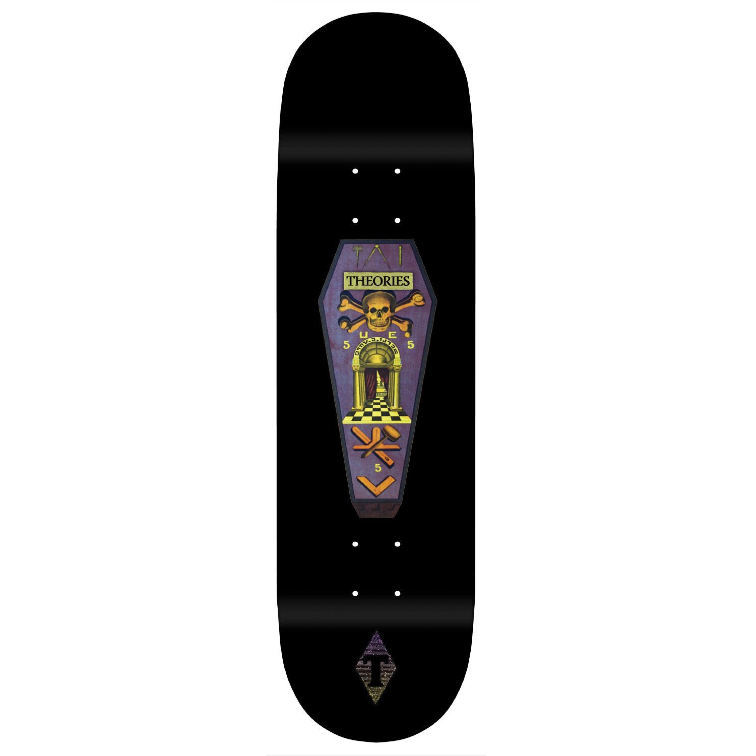Theories Skate Coffin Deck 8.0"