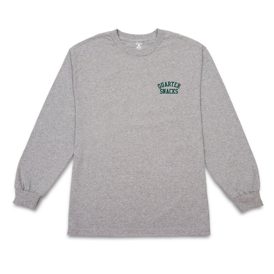 Quarter Snacks Snackman Longsleeve Tee Grey