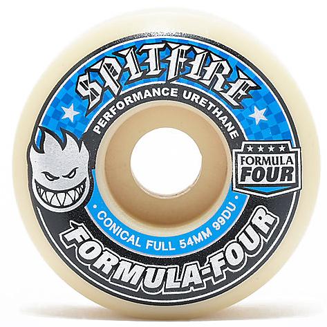 Spitfire Wheels Formula Four F4 Conical Full 99D 54mm