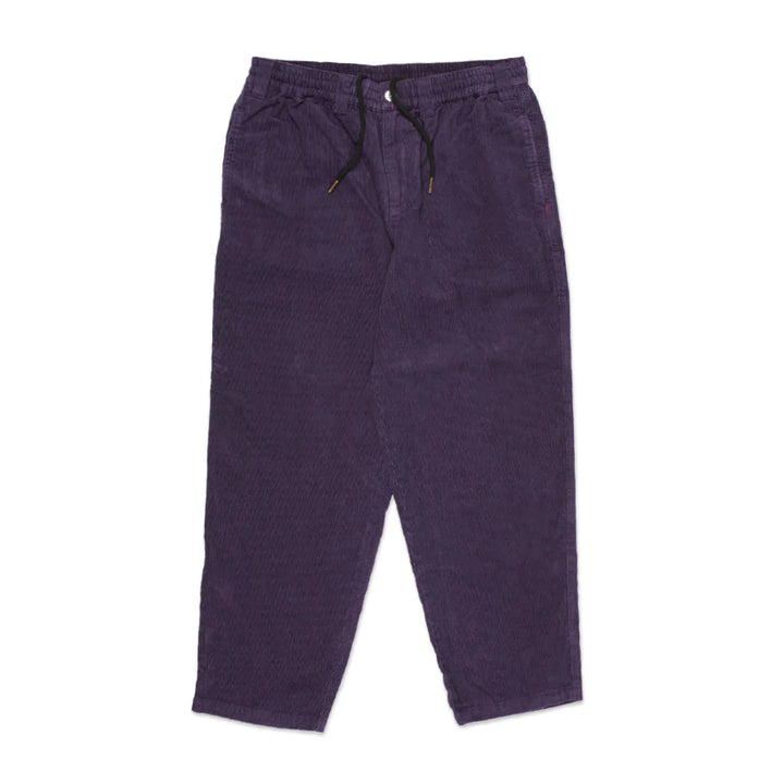Theories Stamp Lounge Cords Eggplant
