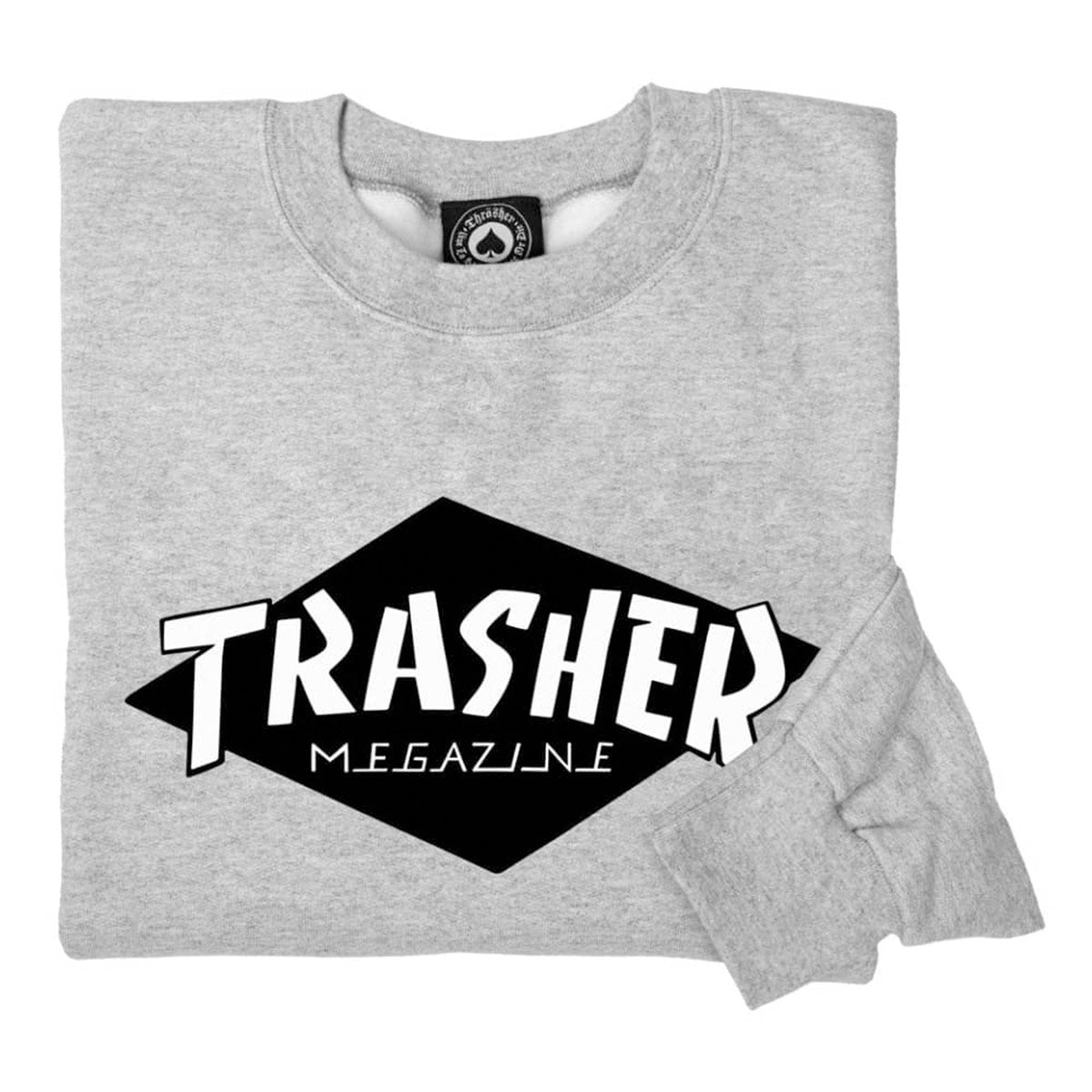 Thrasher Parra Trasher Crewneck Sweatshirt Grey