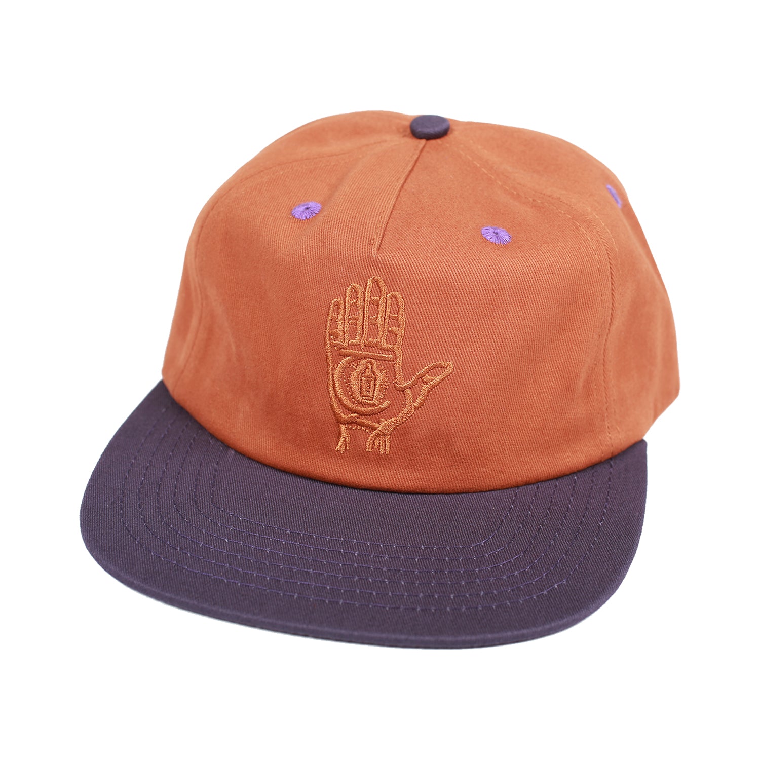 Theories Hand Of Theories Strapback Rust/Plum