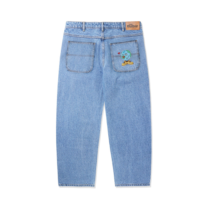 Butter Goods Timbo Denim Pants Washed Indigo