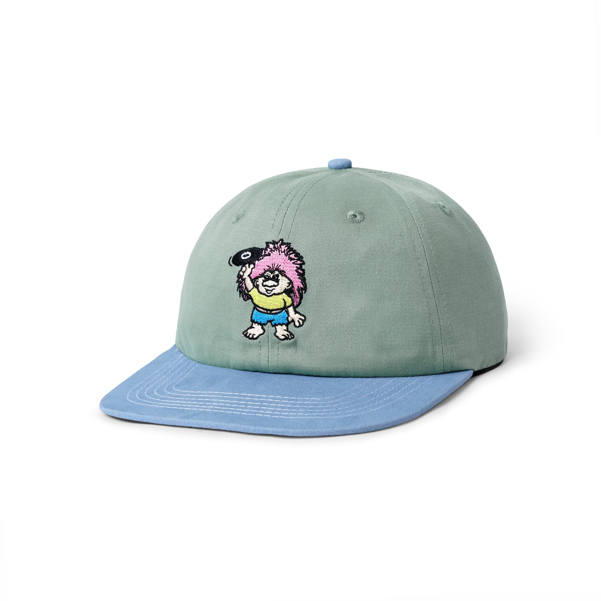 Butter Goods Troll 6 Panel Cap Forest/Blue