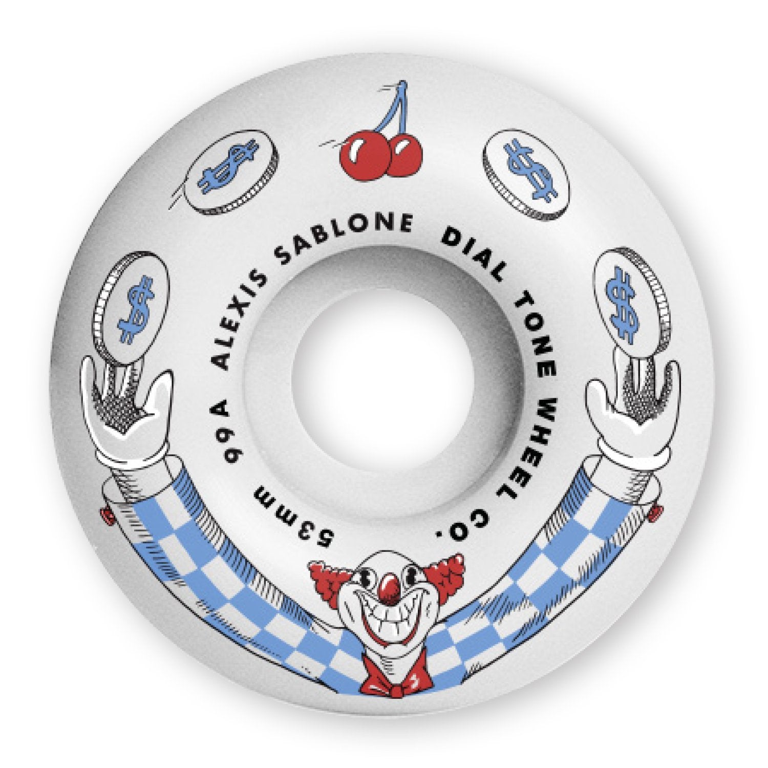 DIAL TONE Mitchell Day Job Round Cut Wheels 52mm/99a
